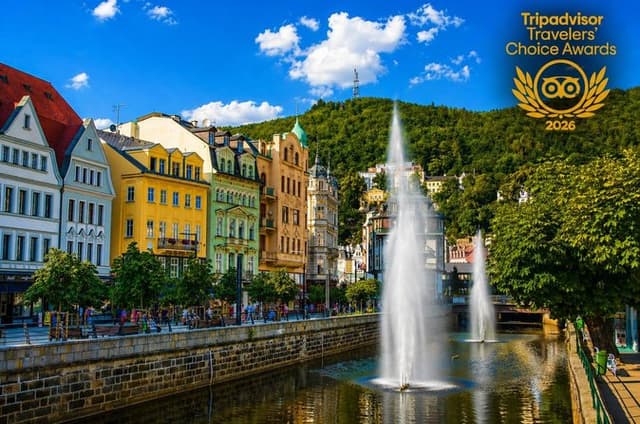 Karlovy Vary All-Inclusive from Prague: Springs, Views & Culture