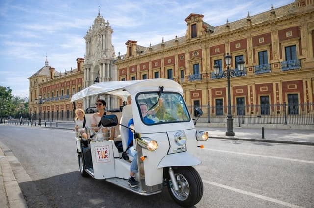 Seville Tuk Tuk Private Discovery Tour & Highlights