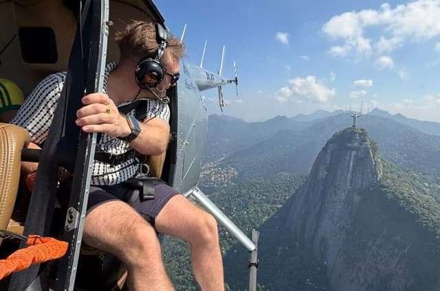 Rio de Janeiro Doors-Off Helicopter Tour