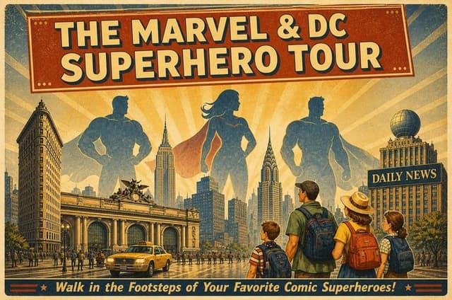 Superheroes in New York Walking Tour
