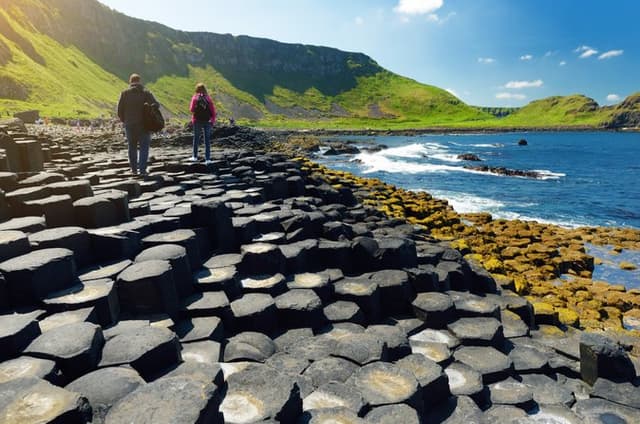 Dublin to Belfast Titanic Dunluce Castle Giants Causeway Tour