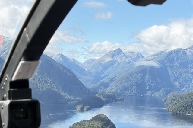Discover Doubtful Sound // Helicopter Scenic Flight from Te Anau