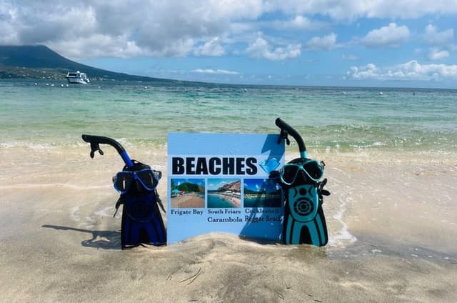 St. Kitts: Best of Beaches Beach Hopping Tour"