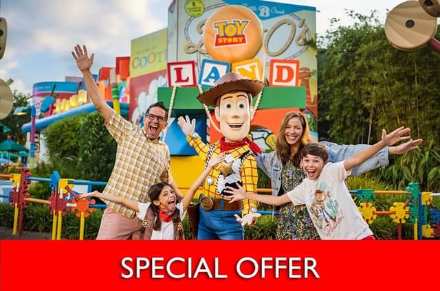 SPECIAL OFFER: 3-Day Walt Disney World Resort After 2pm Ticket