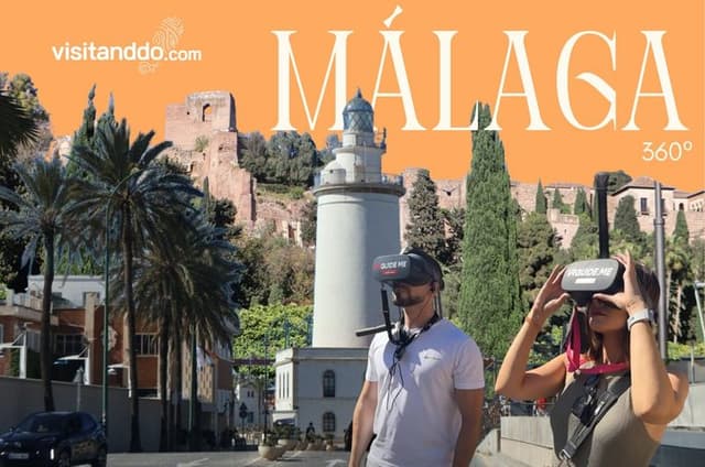 Malaga 360o Panoramic with Guided Tour or VR Experience