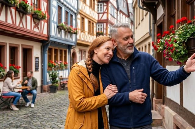 Private Heritage Walking Tour for Couples in Frankfurt