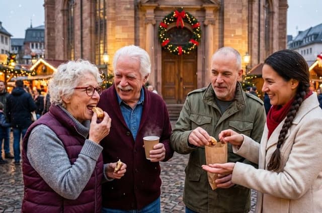 Private Historic Christmas Walking Tour in Frankfurt