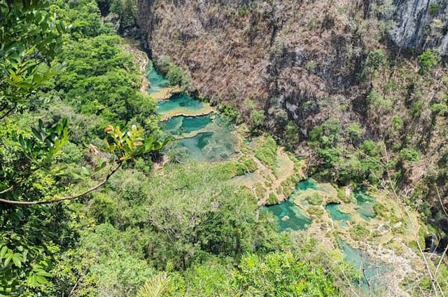 Full Day Trip to Semuc Champey with Caves Adventure from Coban