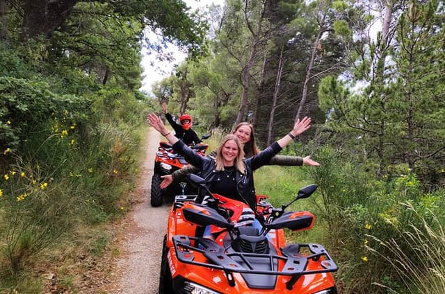 Quad tour to makarska Riviera with Offroad -trail