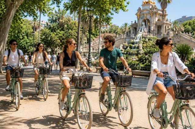 Barcelona Bike Tour: All the Highlights, Zero Stress