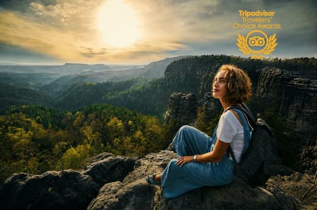 Terezin Camp & Bohemian Switzerland-Tisa with Bastei From Prague