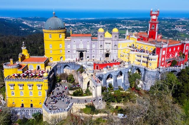 Sintra Tour with Pena Palace and Regaleira All Tickets Included
