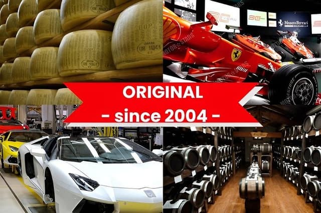 Supercar & Food Tour: Ferrari, Lamborghini, Parmigiano & Balsamic