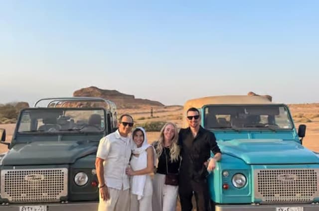Fancy Tour of Hegra in a Vintage Land Rover
