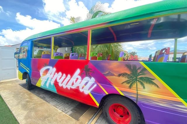 Best of Aruba weekend open bus Tours