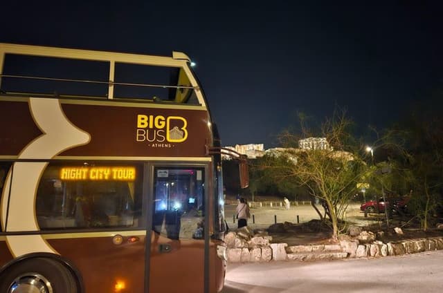 Big Bus Athens Night Tour: Panoramic Views and Live Commentary