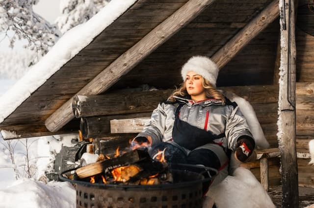 VIP Lapland: Santa Village, Glass Igloo Lunch & Snow Scooters