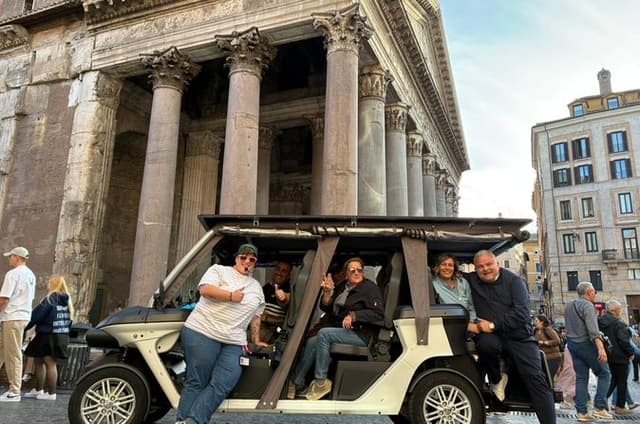 Rome Private Golf Cart Tour – Highlights&Views