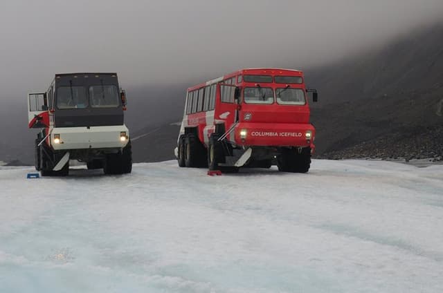 Banff to Jasper Columbia Icefield Glacier Walk Private VIP Tour