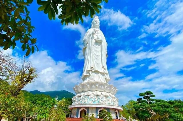 Lady Buddha at Monkey Moutain - Marble Mountain Tour from Da Nang