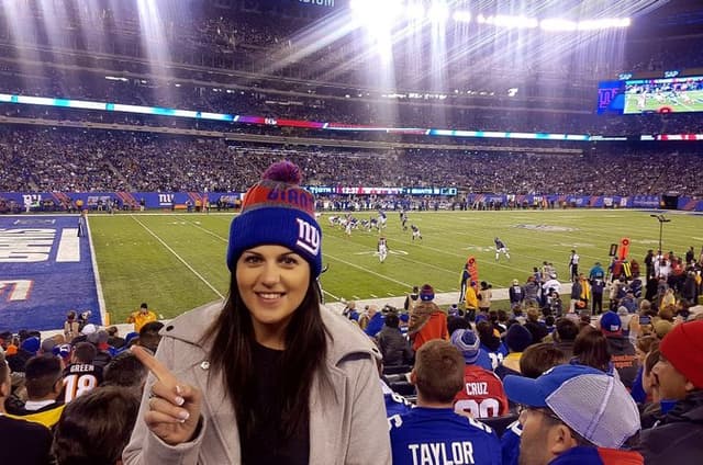 New York Giants Football Game at Metlife Stadium