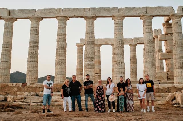 Sunset at the Temple of Poseidon: Private Half-Day Tour