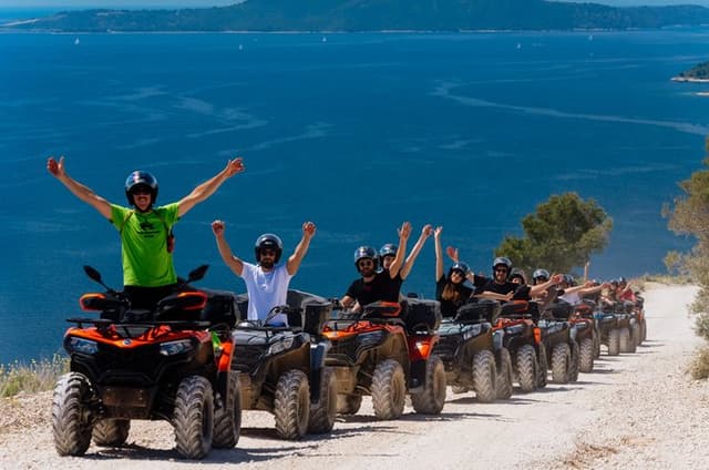 Off road Quad Adventure Tour on Island Čiovo
