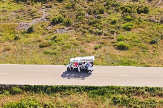 Hidden Hvar: Scenic Tuk Tuk Tour for 2–4 People