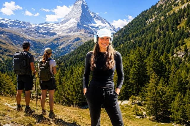 Matterhorn Hike with guide plus cable train ticket