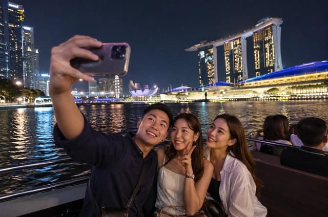 Singapore Glittering Night Cruise, Garden Rhapsody & Spectra