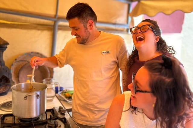 Moroccan Cooking Class with Local Amazigh Family in Medina Rabat