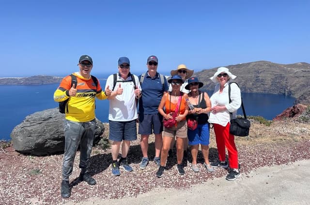 Santorini Caldera Hike from Fira to Oia with Guide