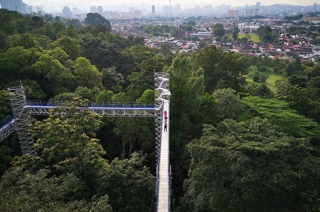 Batu Caves Skywalk and Waterfalls Adventure
