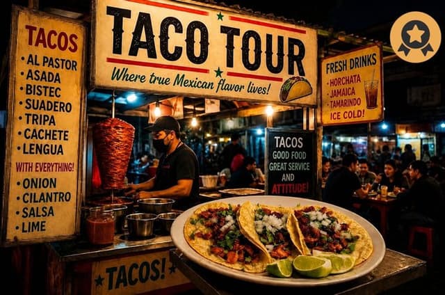 Taco Night Private Food Tour in Mexico City