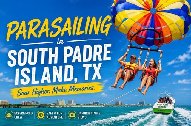 Parasailing Adventure in South Padre Island