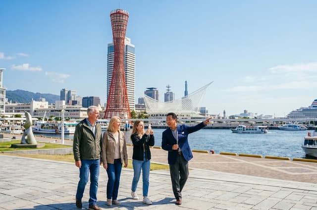 Port PickUp Kobe Private Tour with Licensed Guide and Vehicle