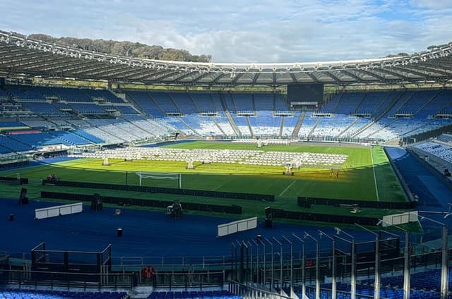 Rome Olympic Stadium in All its Power