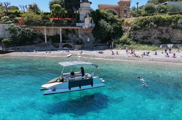 Exclusive Tour on a Solar Powered Boat • Sea Swimming • Private