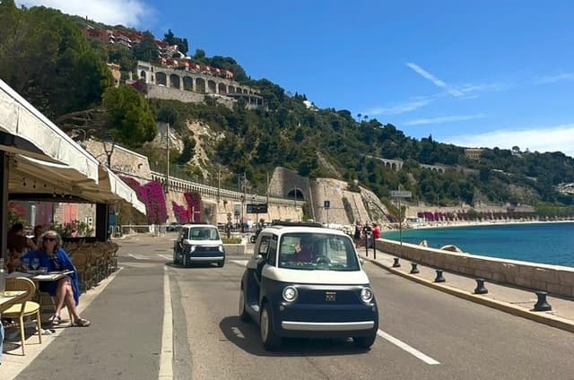 French Riviera Dolce Vita Electric Fiat Tour
