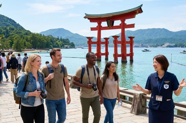 Hiroshima / Miyajima Full-day Private Tour with Government Licensed Guide