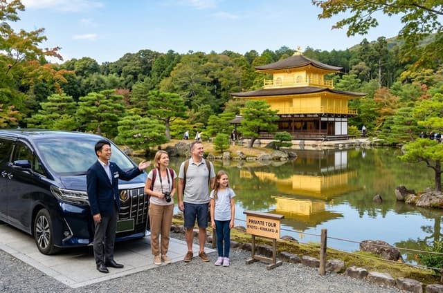 Kyoto Full Day Tour from Osaka with Licensed Guide and Vehicle