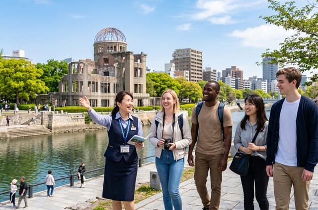 Hiroshima City 4hr Private Walking Tour with Licensed Guide