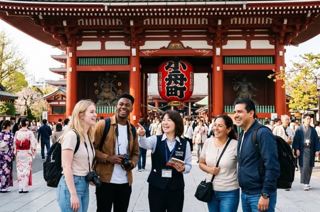 Tokyo 8hr Private Tour with Government-Licensed Guide