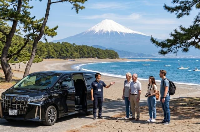 Port Pick-Up: Shizuoka Tour with Licensed Guide and Vehicle