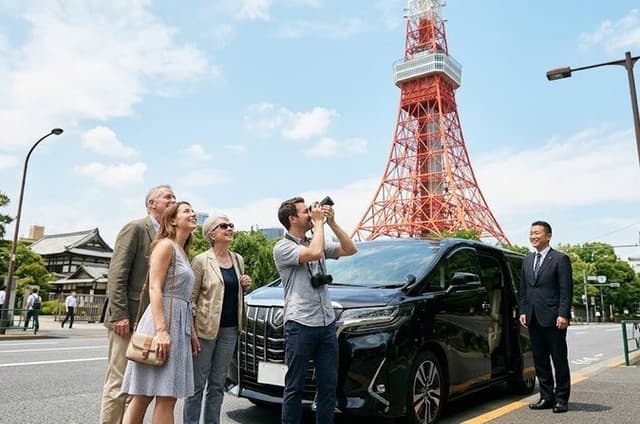 Private Tokyo Tour with Licensed Guide & Vehicle (Max 15 persons)