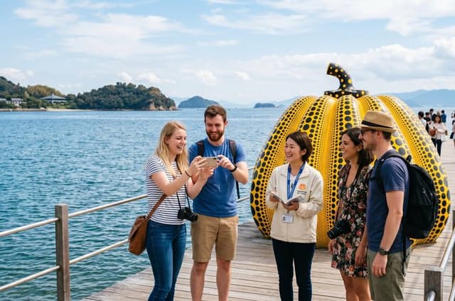Naoshima Full-Day Private Tour with Government-Licensed Guide