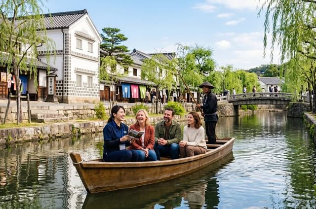 Kurashiki Full-Day Private Tour with Government-Licensed Guide