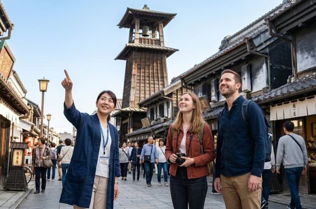 Kawagoe 6hr Private Tour with Licensed Guide (Tokyo/Kawagoe dep)