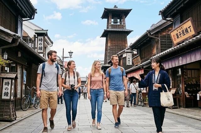 Kawagoe 4hr Private Tour with Licensed Guide (Kawagoe Dep)