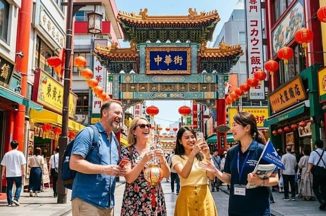 Yokohama 4hr Private Tour with Government-Licensed Guide
